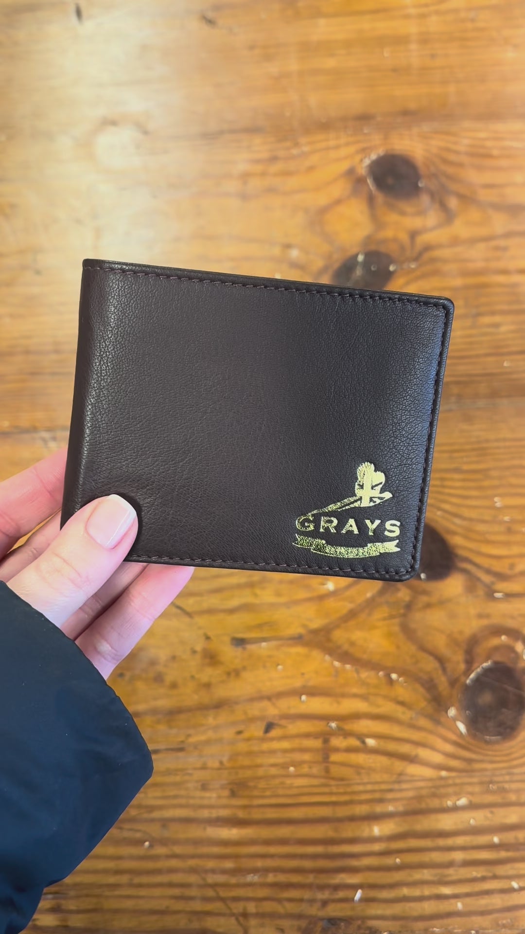 Ziggy Leather Wallet Brown