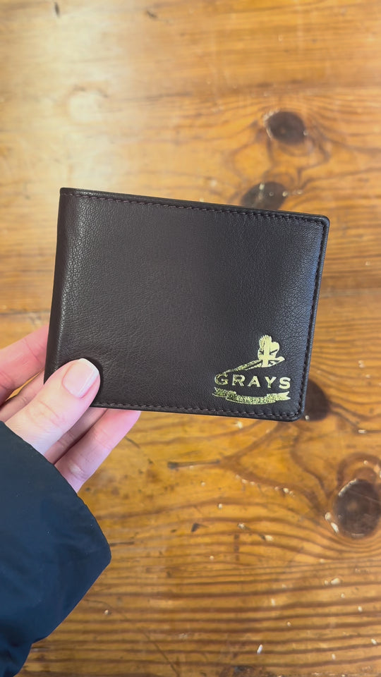 Ziggy Leather Wallet Brown