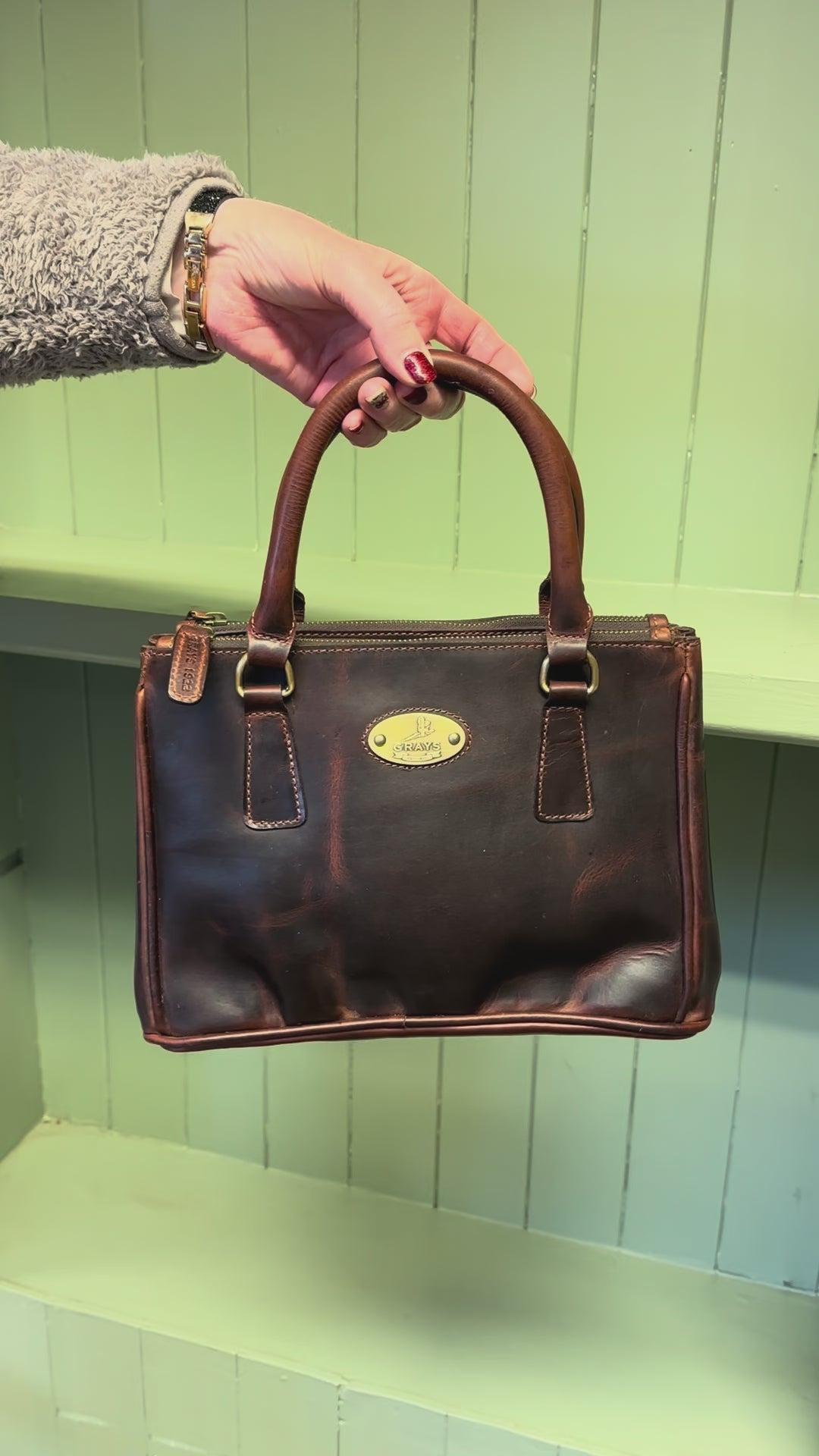 Jodie Handbag in Full Leather