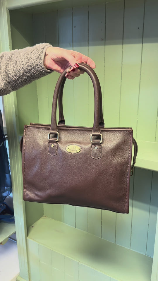 Abigail Bag in Fine Leather Brown