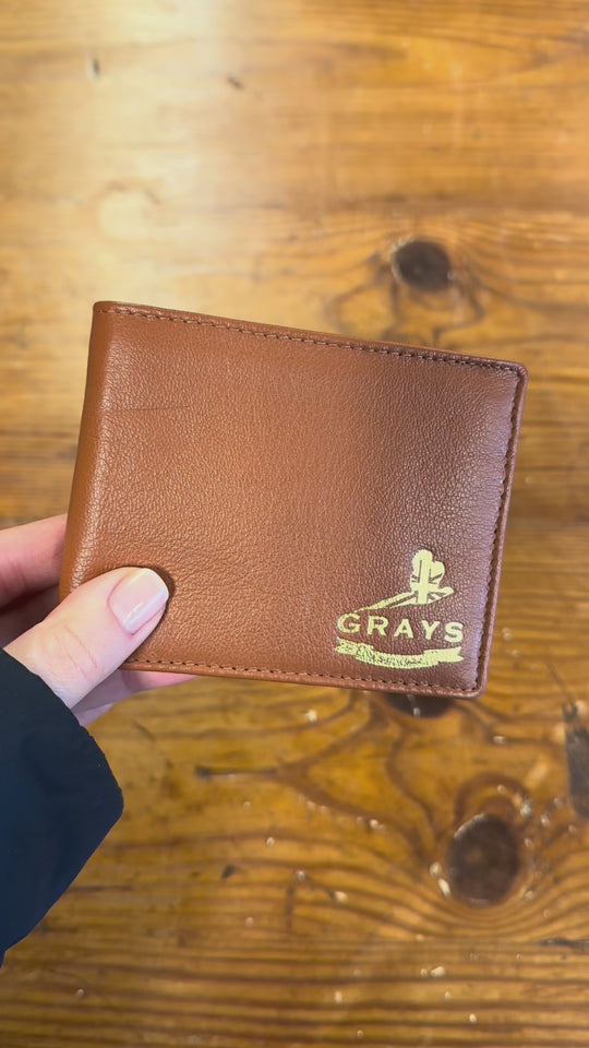 Ziggy Leather Wallet Tan