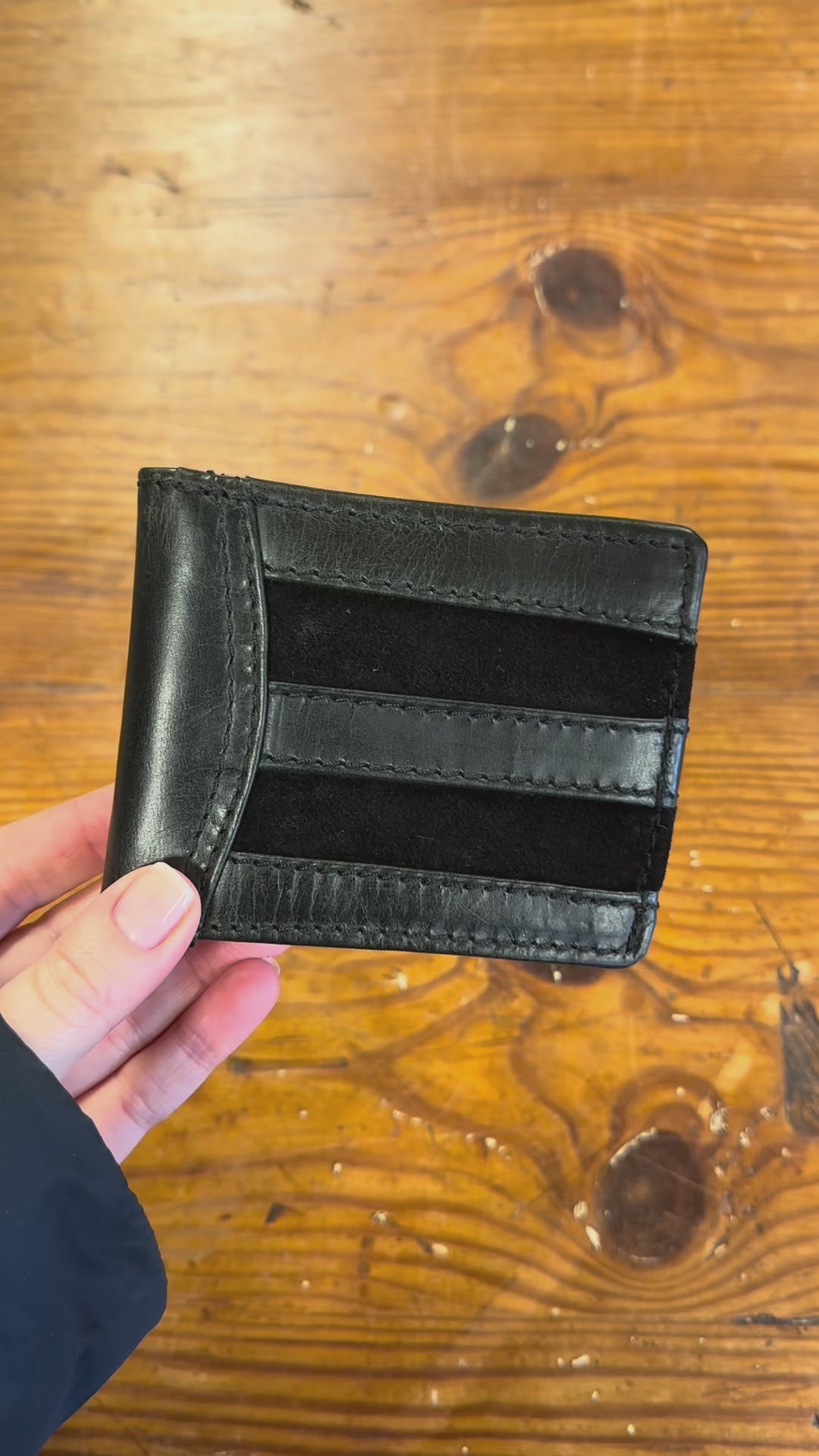 Angus Leather Wallet Black