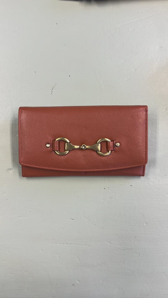 Sadie Purse with Snaffle in Tan Leather