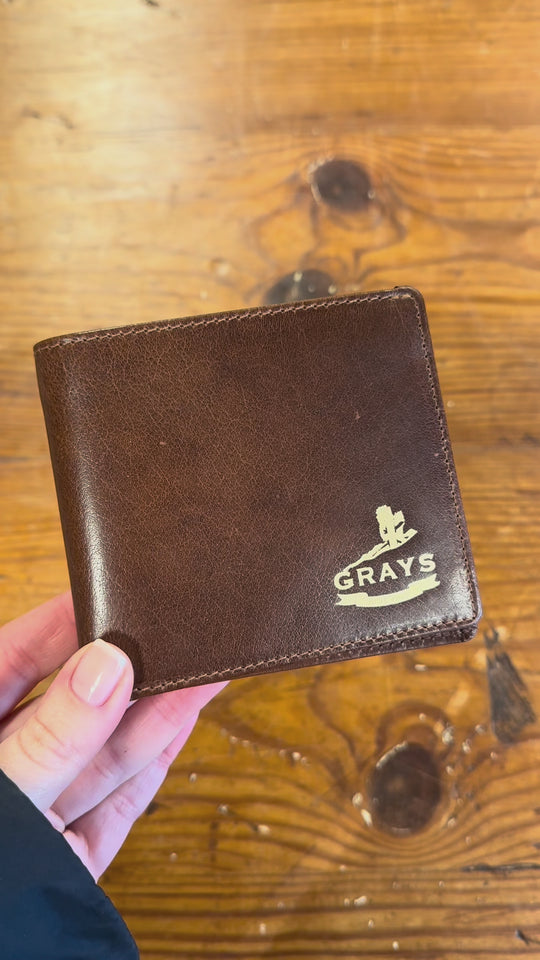 Frank Card Wallet Dark Tan