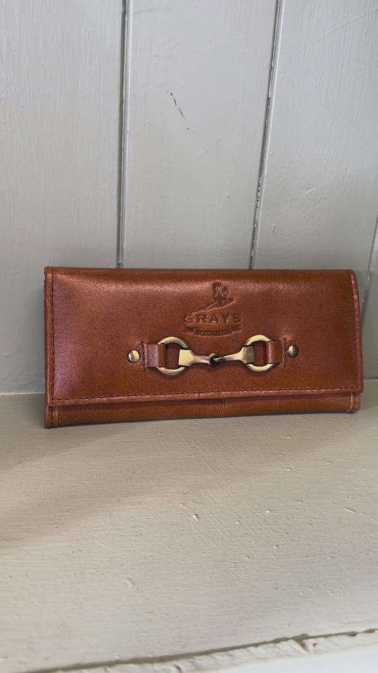 Lily Purse In Antique Tan Leather