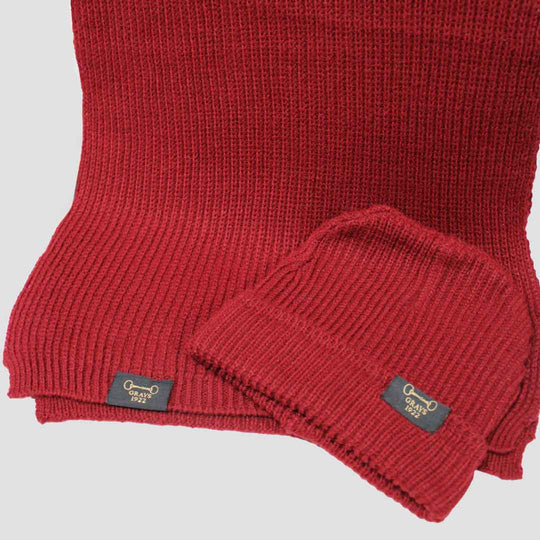 Grays 1922 Hat And Scarf (Red) Bundle