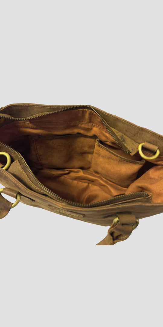 Sadie Handbag with Snaffle in Hunter