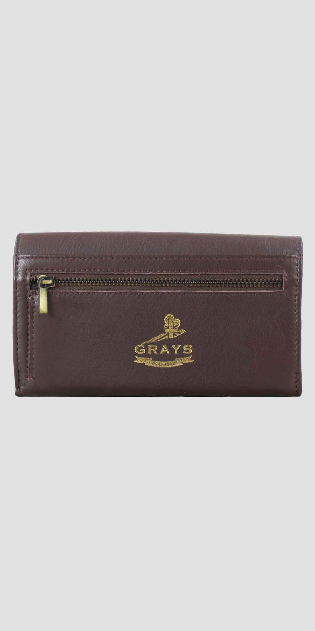 Sadie Purse with Snaffle in Brown Leather