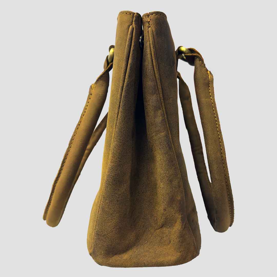 Sadie Handbag with Snaffle in Hunter