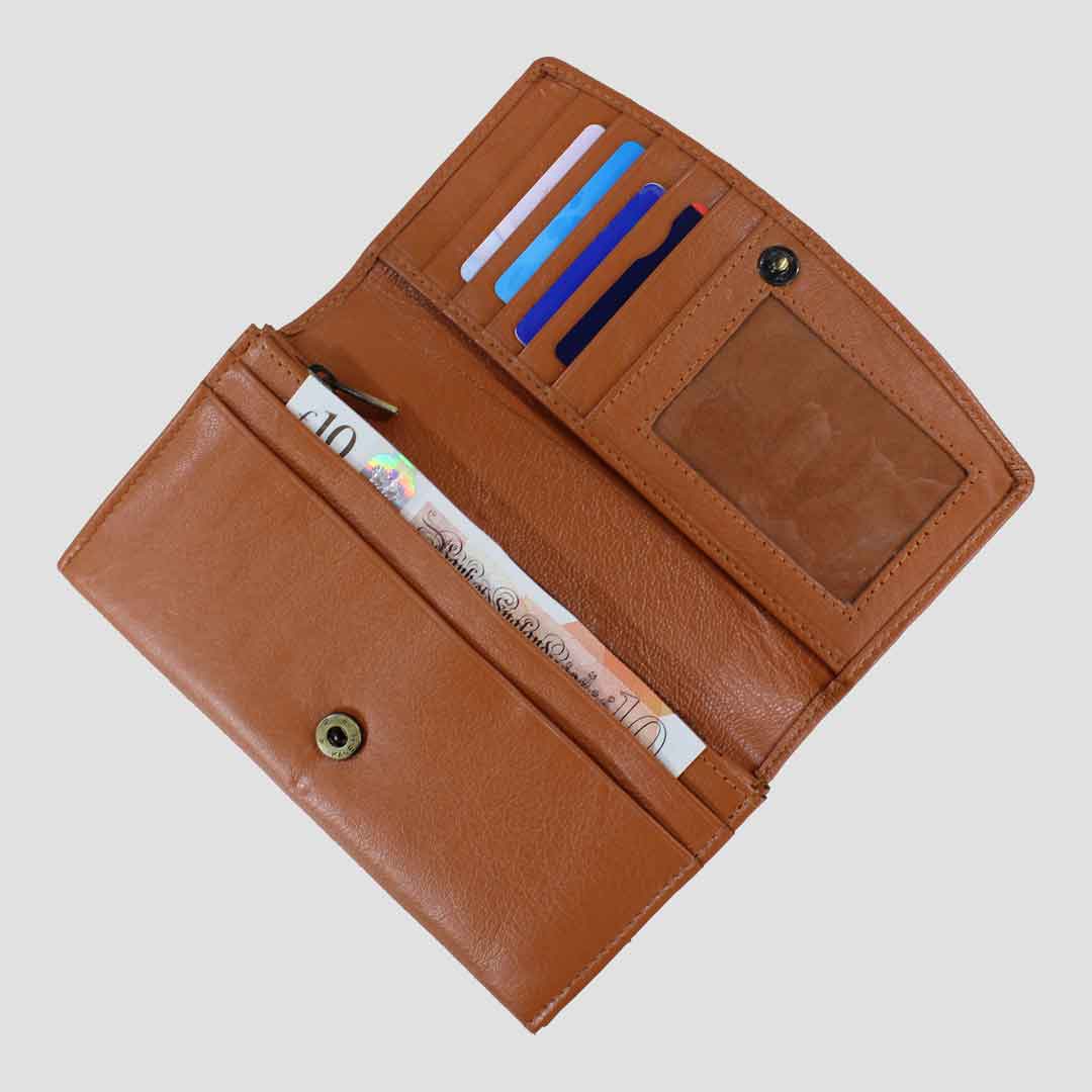 Sadie Purse with Snaffle in Tan Leather