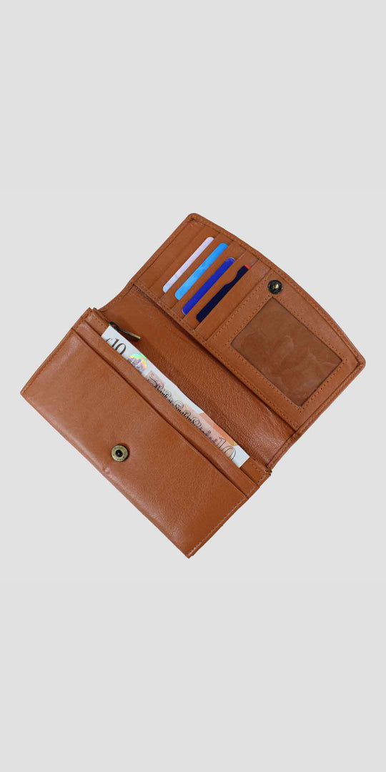 Sadie Purse with Snaffle in Tan Leather