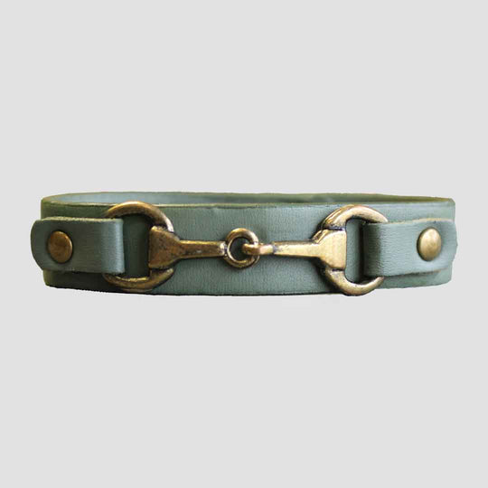 Snaffle Bracelet Light Green