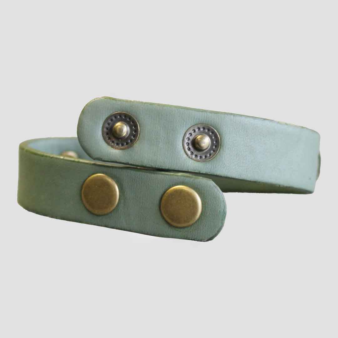 Snaffle Bracelet Light Green