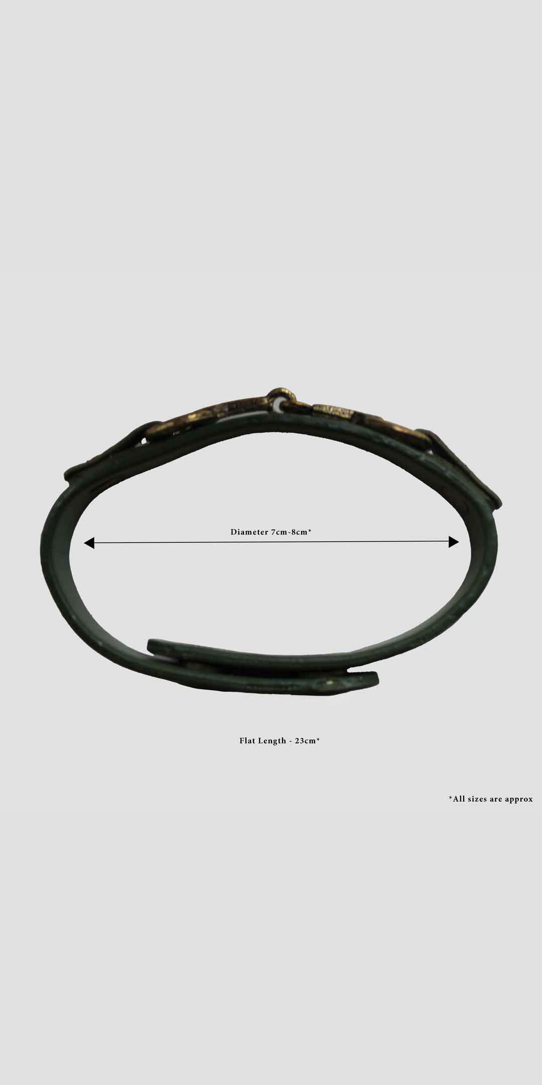 Snaffle Bracelet Light Green