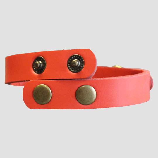 Snaffle Bracelet Coral