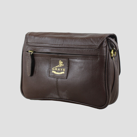 Isla Shoulder Bag with Snaffle in Brown