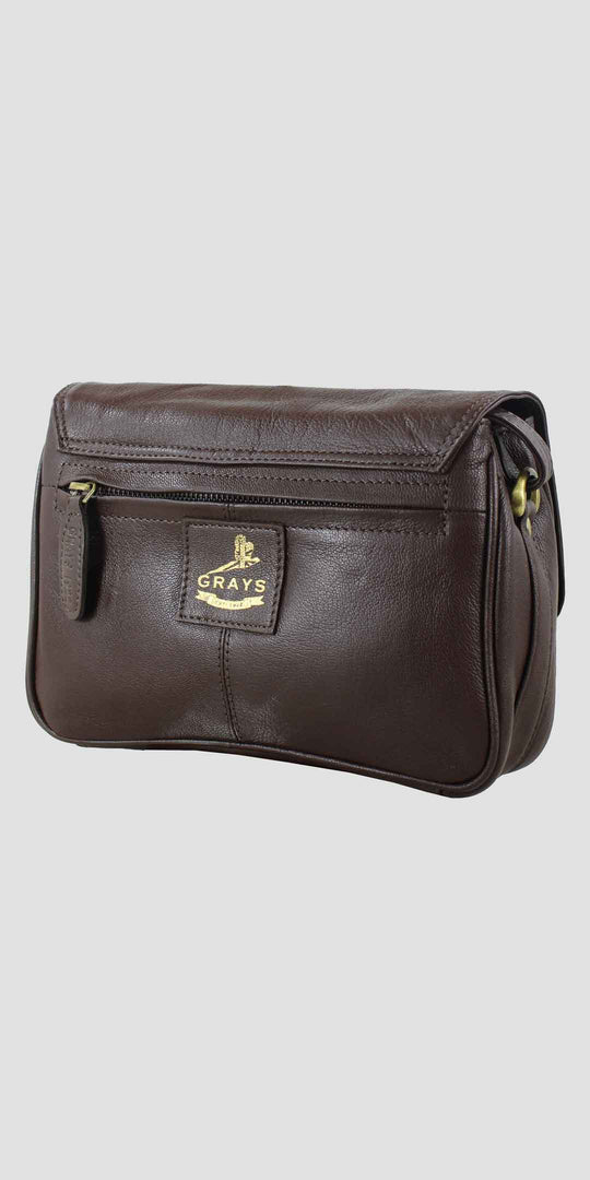Isla Shoulder Bag with Snaffle in Brown