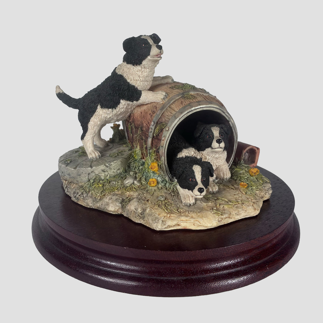 Temporary home Border Collie Model by Border Fine Arts