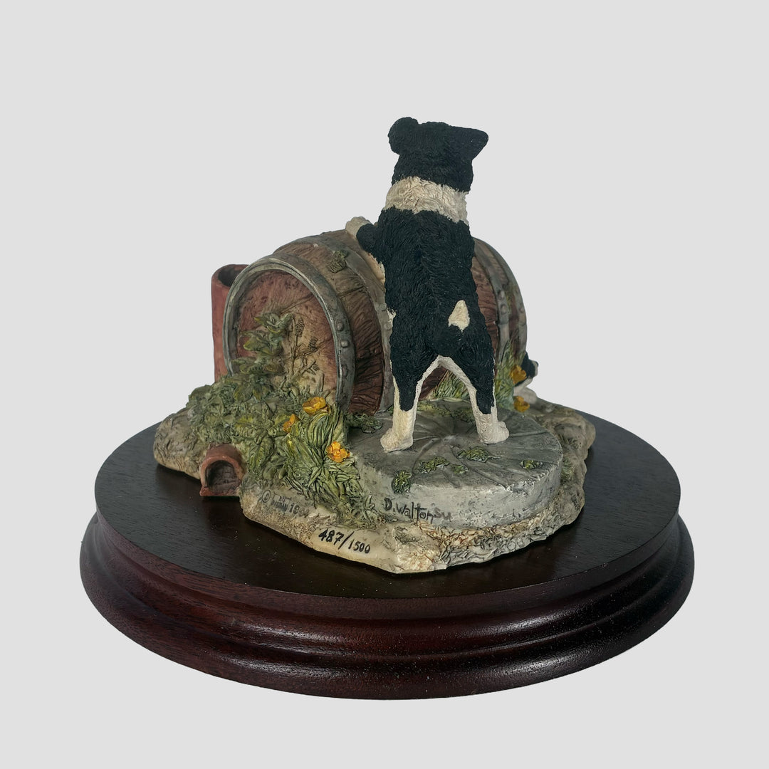 Temporary home Border Collie Model by Border Fine Arts