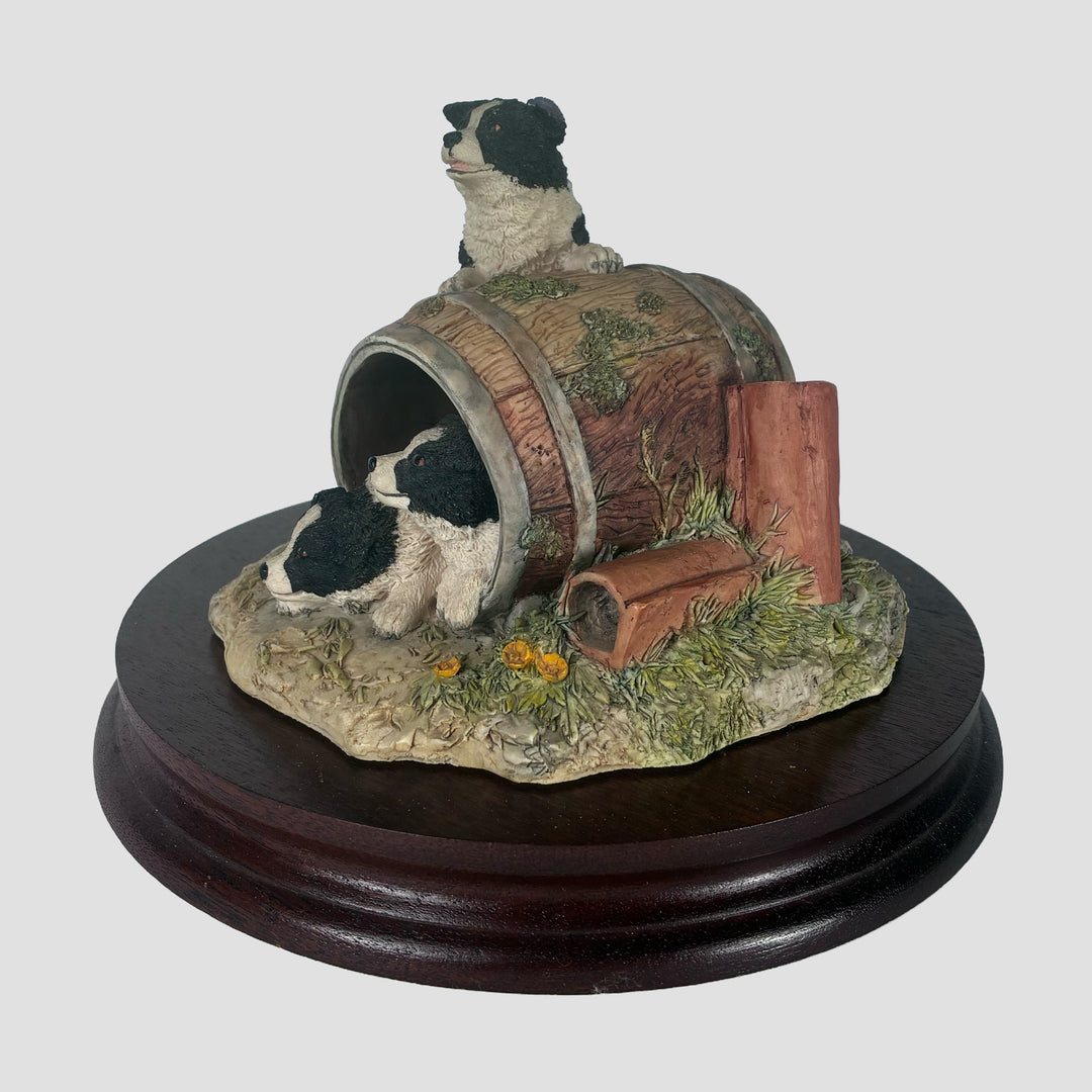 Temporary home Border Collie Model by Border Fine Arts