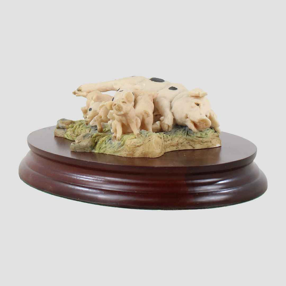 Rooted Out Border Fine Arts Pigs