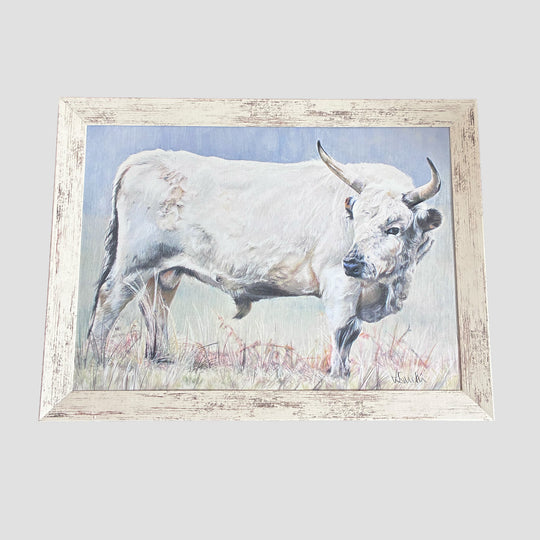 White Park Framed Print by Victoria Smith