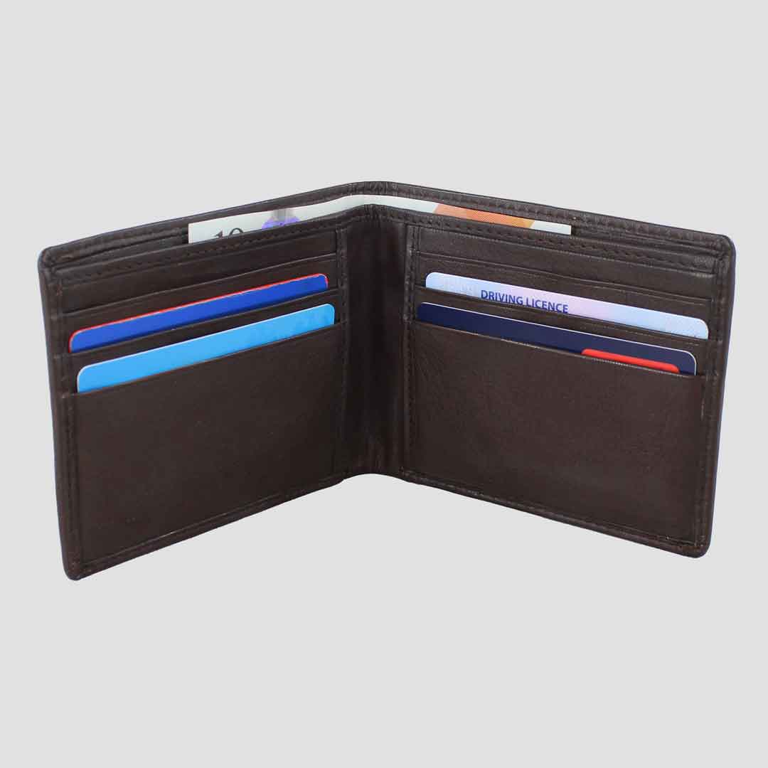 Ziggy Leather Wallet Brown