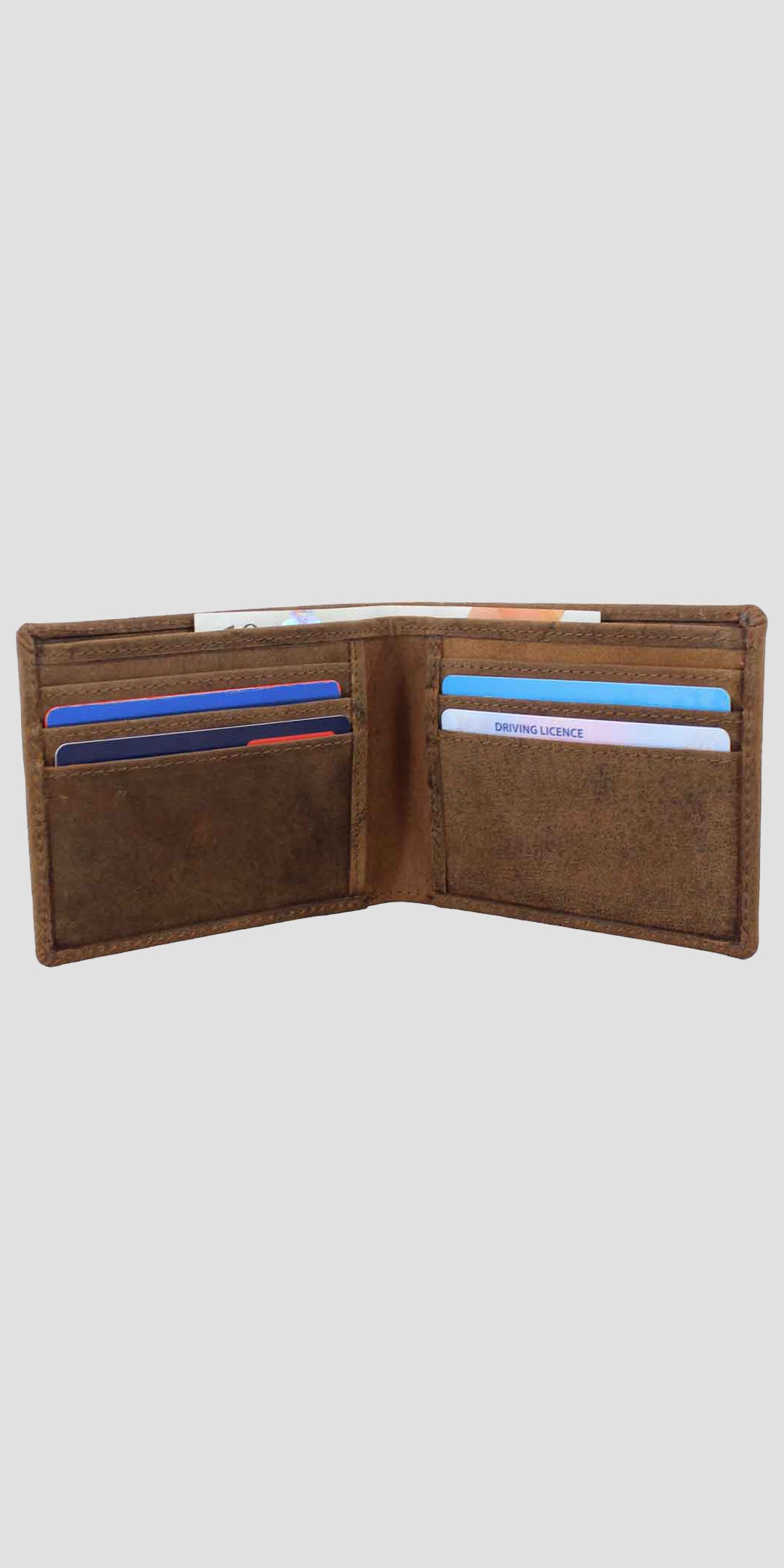 Ziggy Leather Wallet Hunter Tan