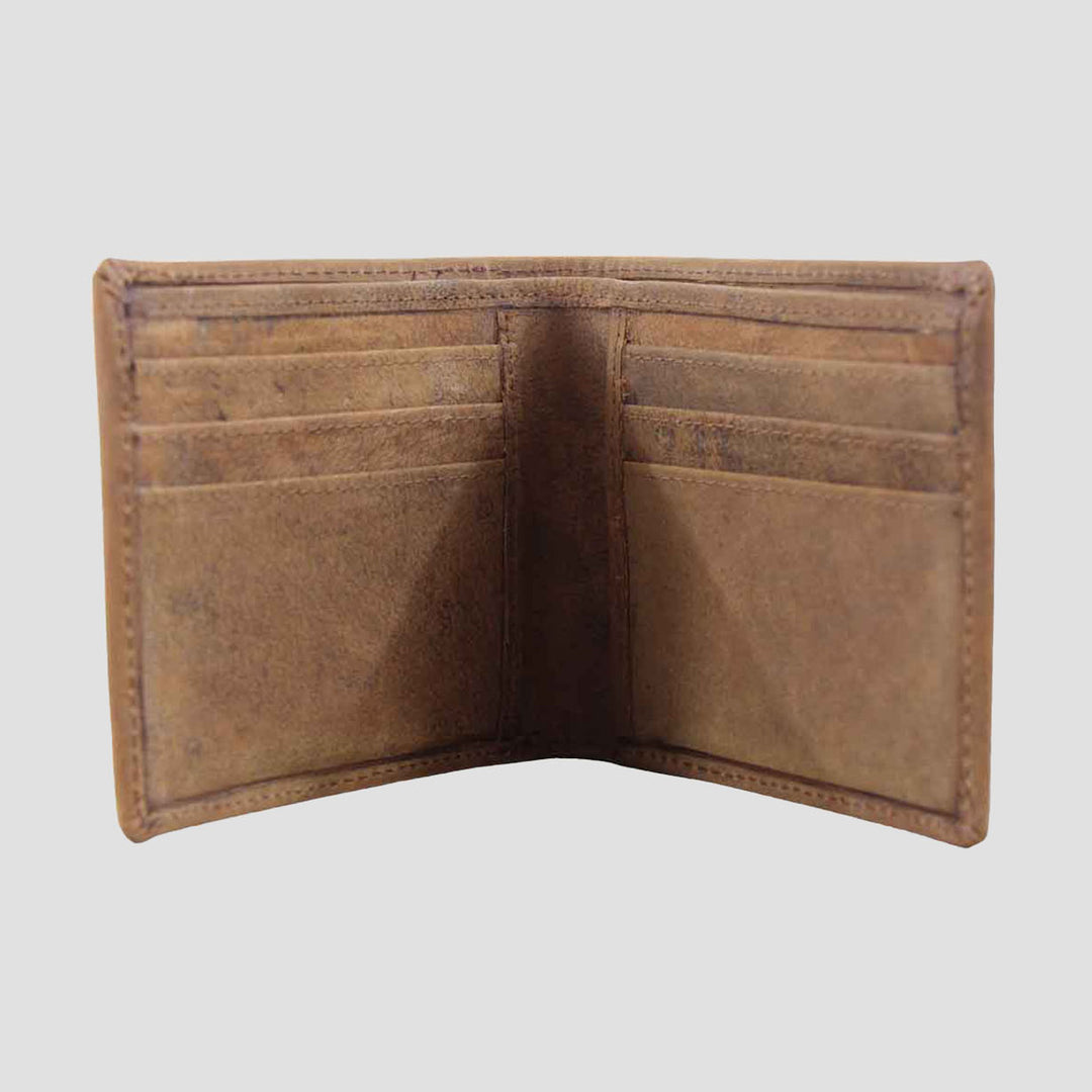 Ziggy Leather Wallet Hunter Tan