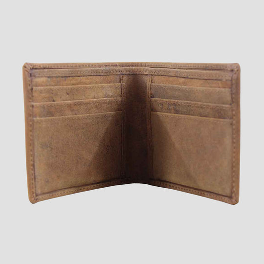 Ziggy Leather Wallet Hunter Tan