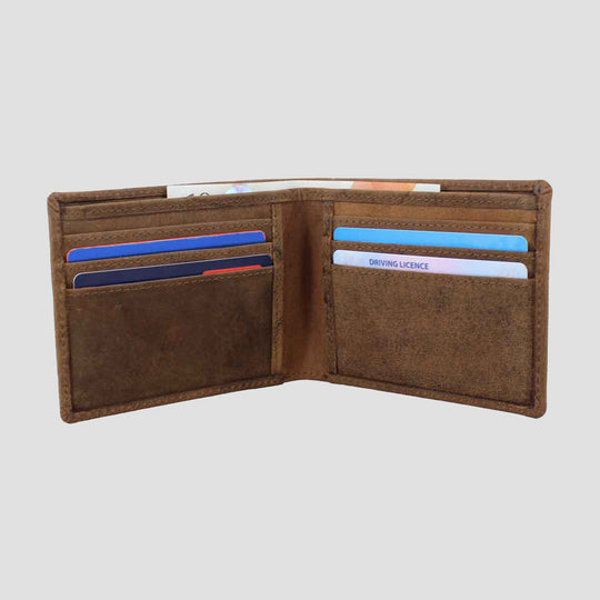 Ziggy Leather Wallet Hunter Tan