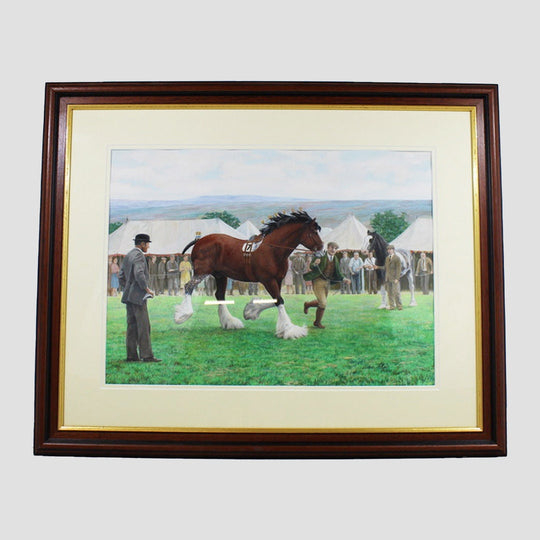 Framed Original Showday At Darrowby