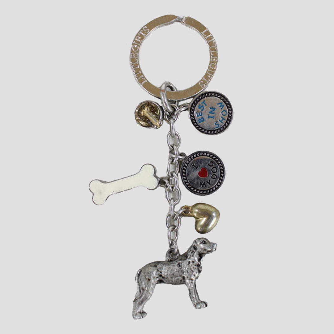 Charm Keyring Standing Dog