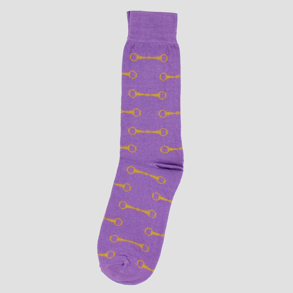 Snaffle Socks Adult Purple