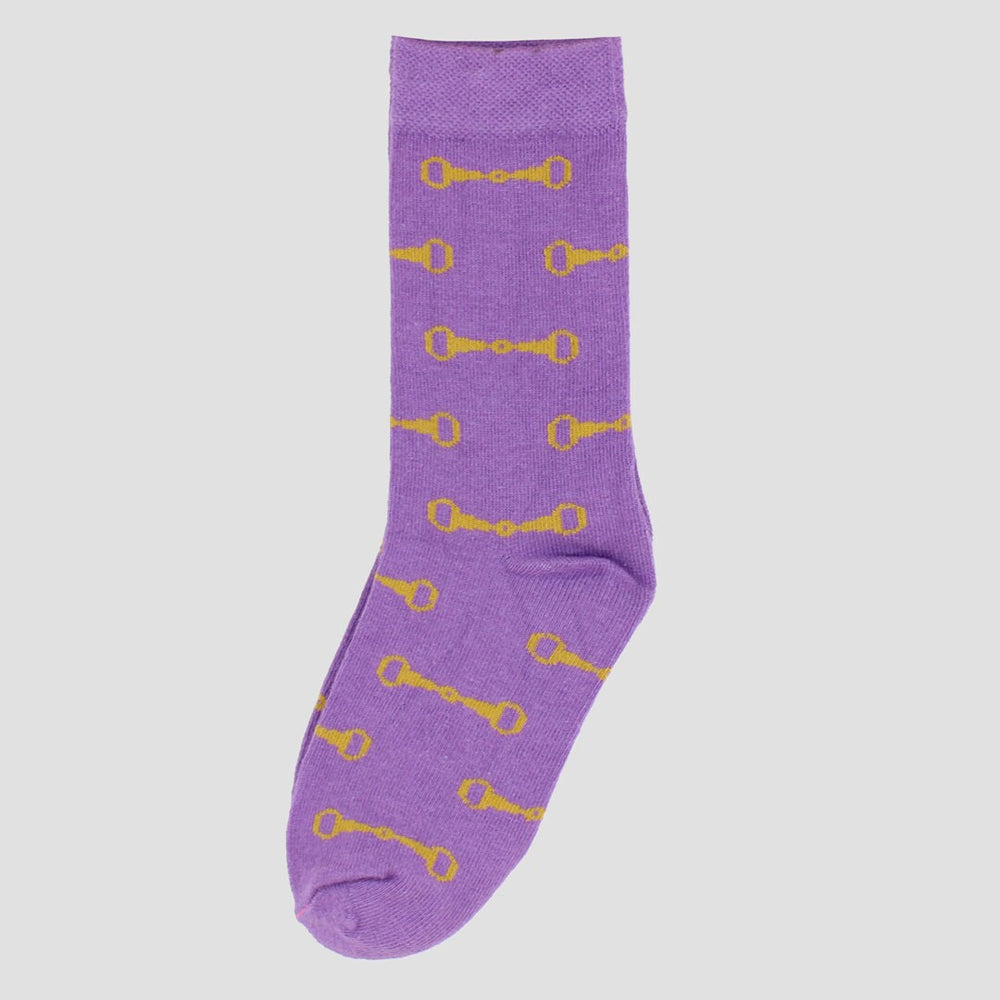 Snaffle Socks Child Purple