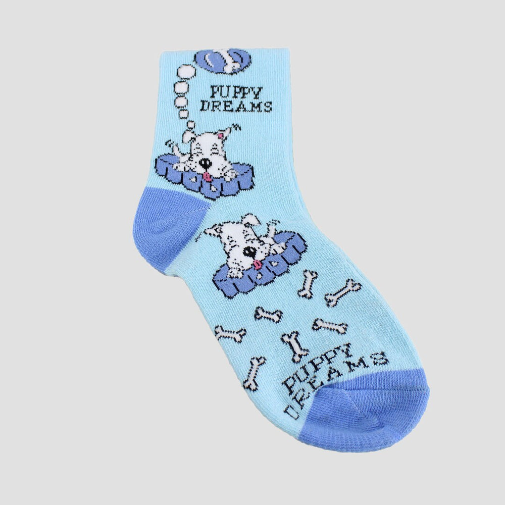 The Puppy Dreams Sock Blue