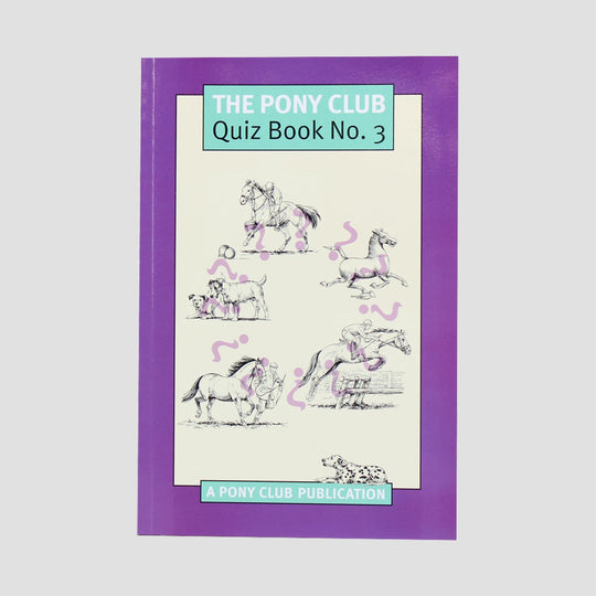 Pony Club Book Quiz Book 3