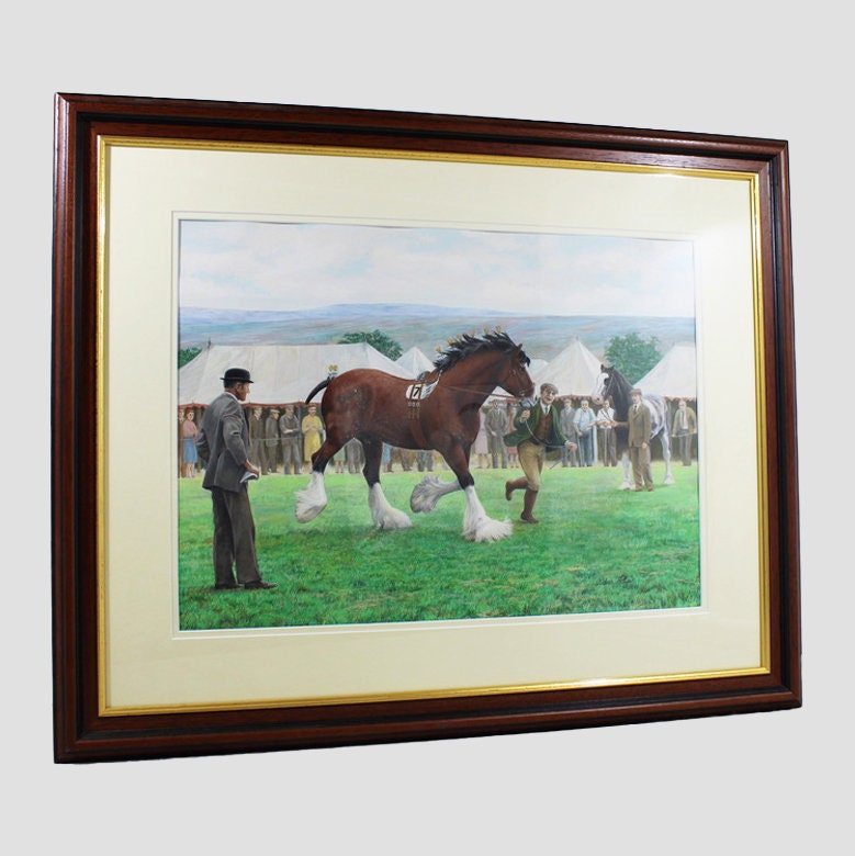 Framed Original Showday At Darrowby