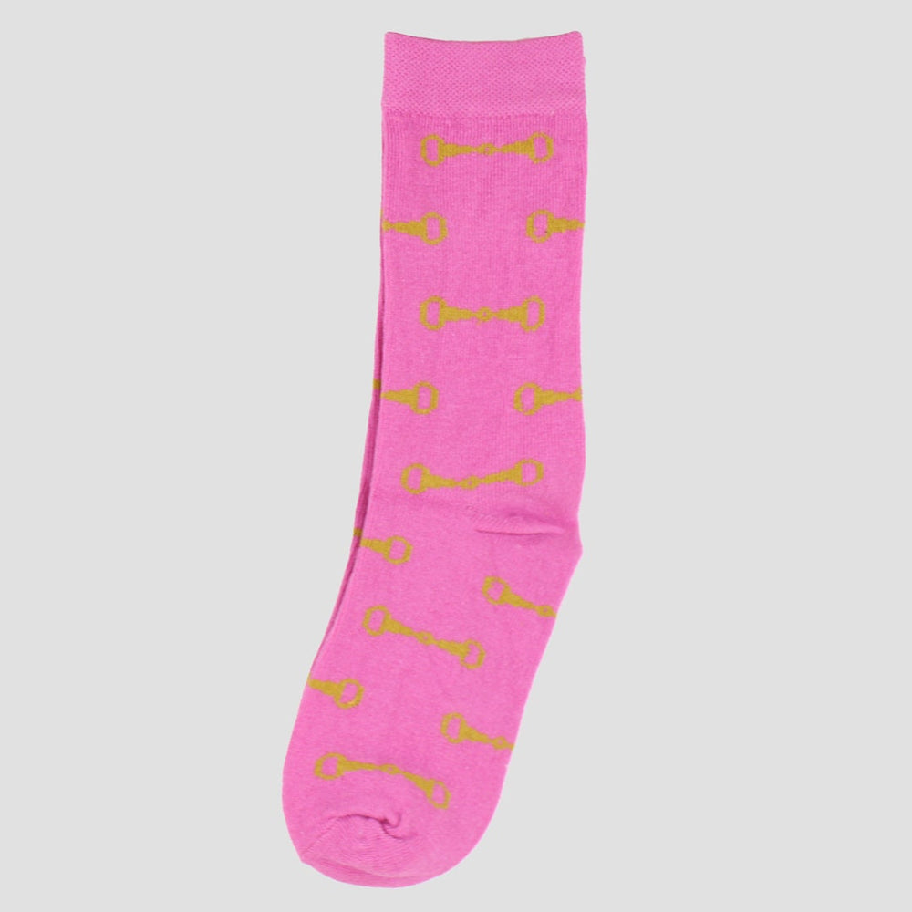 Snaffle Socks Child Pink