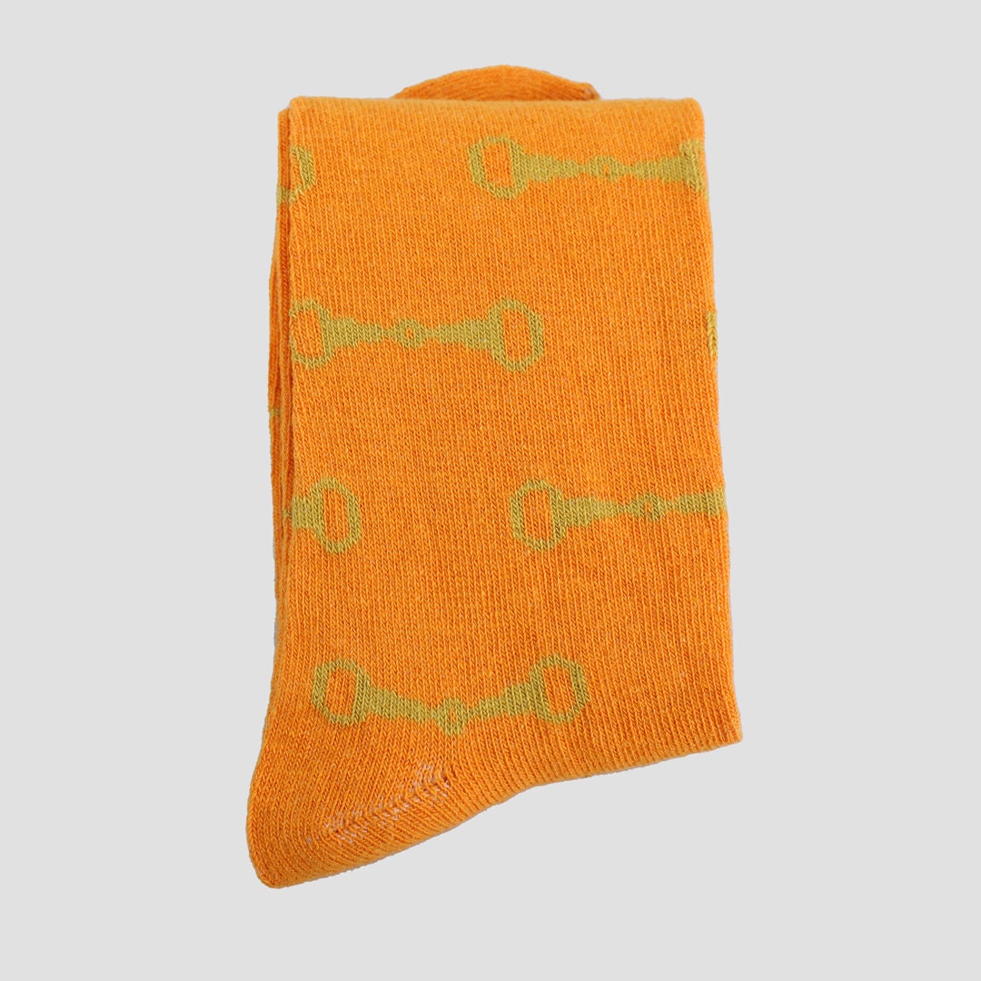 Snaffle Socks Child Orange