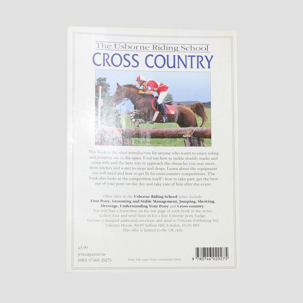 The Usborne Riding School Cross Country Book  Paperback