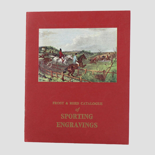 Frost and Reed Catalogue Of Sporting Engravings Book Paperback