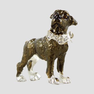 Dog Brooch - Rottweiler