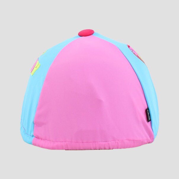 Hat Cover Riding Pony Pink