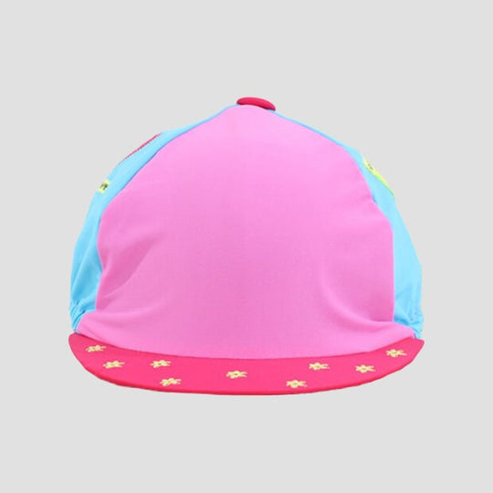 Hat Cover Riding Pony Pink