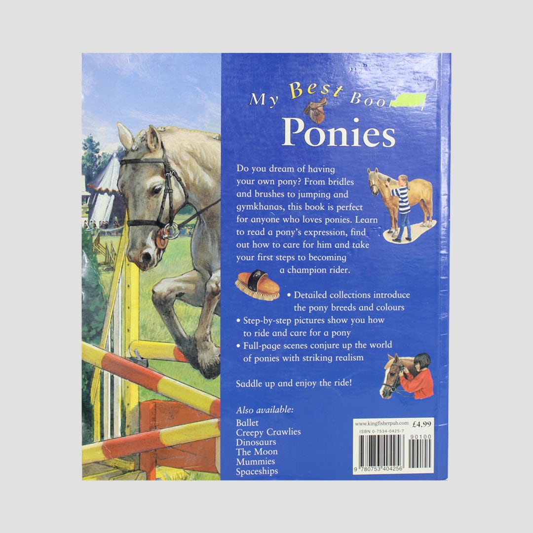 Kingfisher The Best Book Of Ponies Book  Paperback