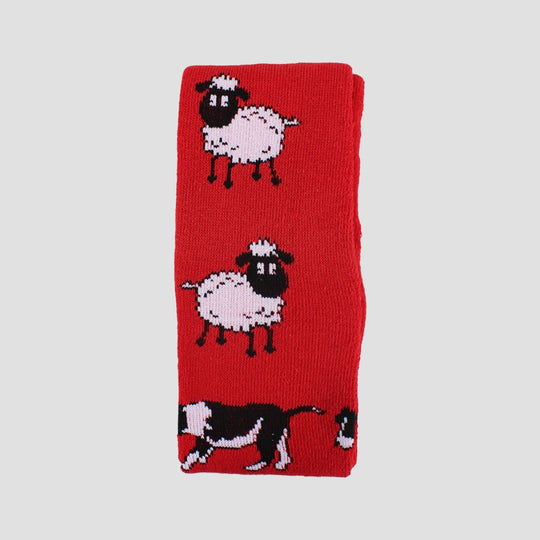 Collie And Sheep Child Tube Socks