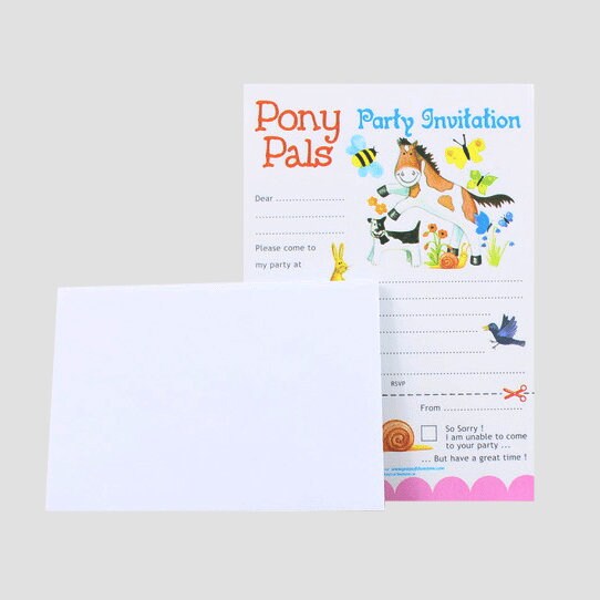 Pony Pals Pack Of 8 Invitations