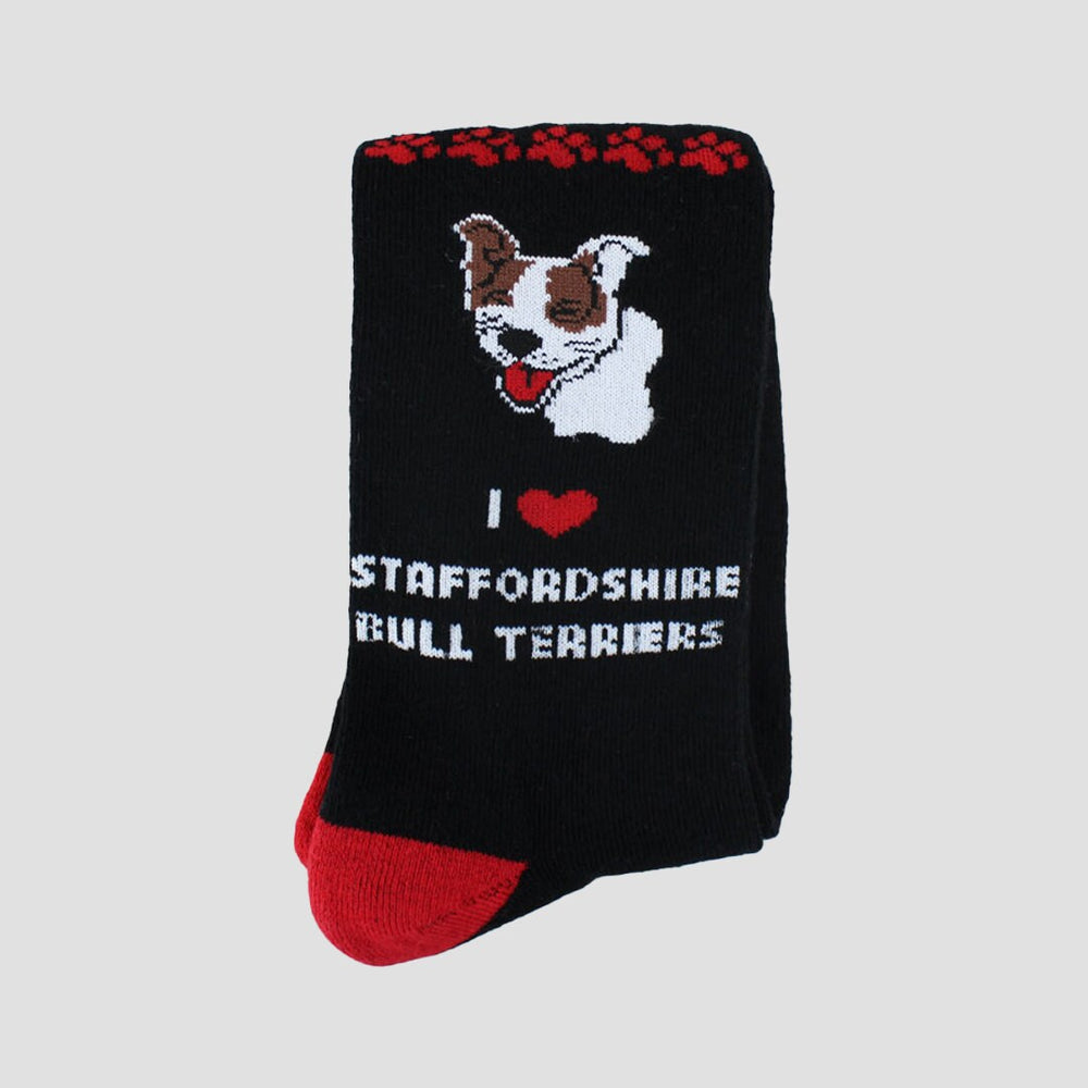 Doggie Sox I Love Staffordshire Bull Terriers