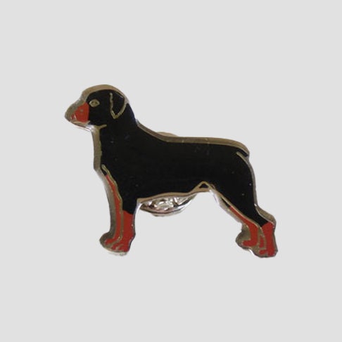 Pin Badge Rottweiler Dog